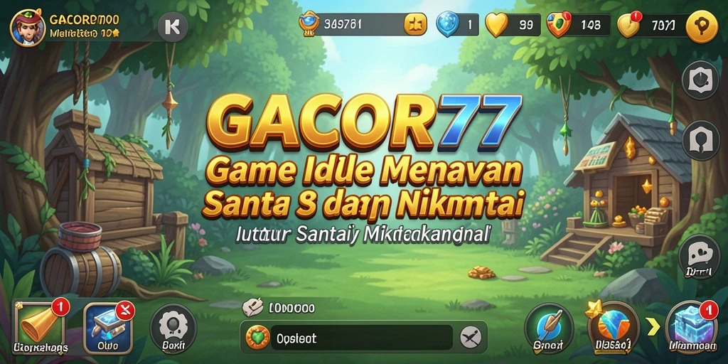 Tampilan gameplay GACOR77 yang mendebarkan dan santai.