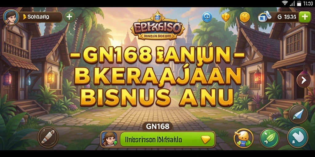 Tampilan gameplay Tycoon yang menarik dan dinamis dari GN168.