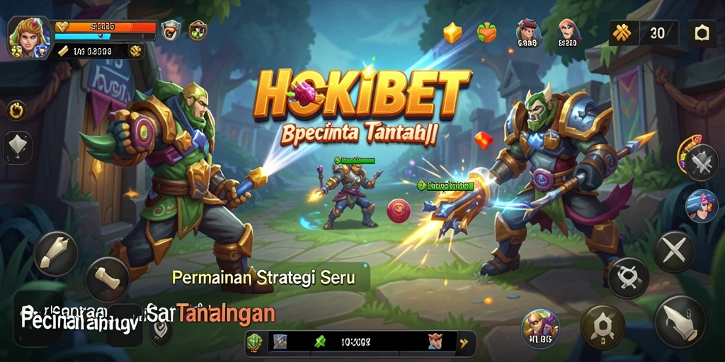 Screenshot HOKIBET menampilkan gameplay strategi yang mendebarkan.