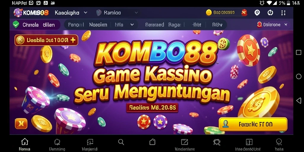Screenshot menampilkan gameplay menarik di Kasino KOMBO88.