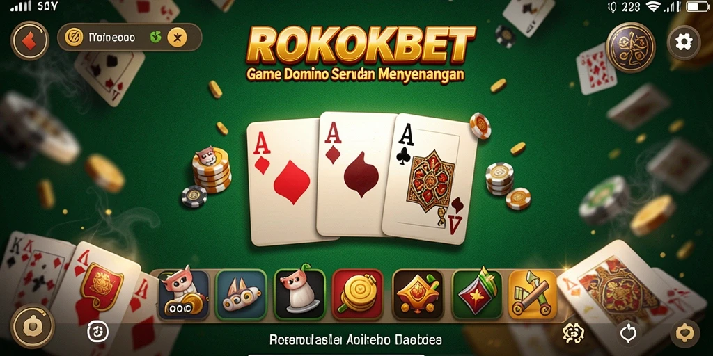 Tampilan menarik dari gameplay ROKOKBET yang seru dan interaktif.
