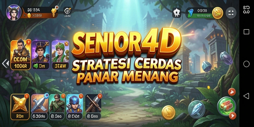 Tampilan gameplay SENIOR4D yang menegangkan dan penuh strategi.