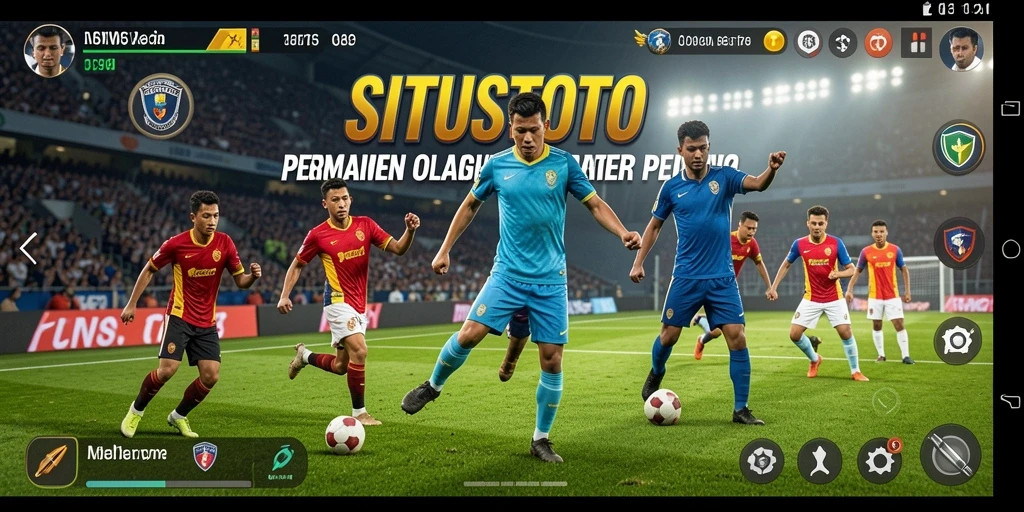 Screenshot utama SITUSTOTO menunjukkan gameplay seru dalam olahraga.
