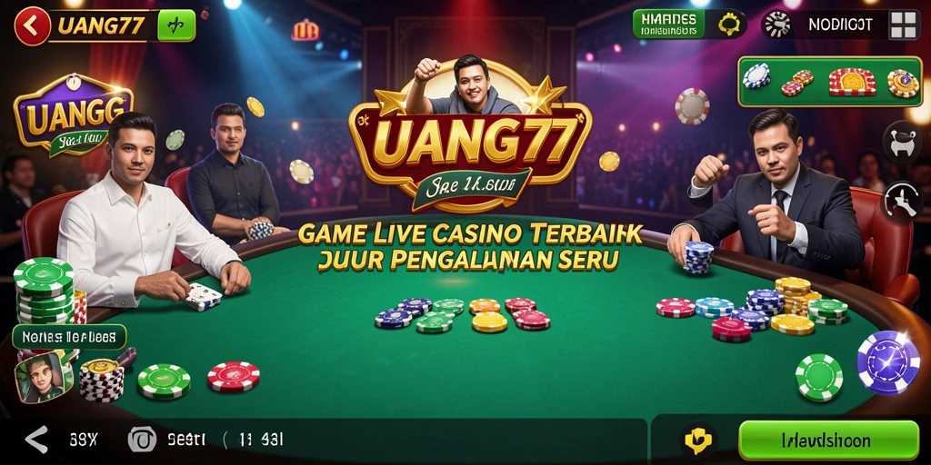 Tampilan gameplay UANG77 yang menarik dan interaktif.